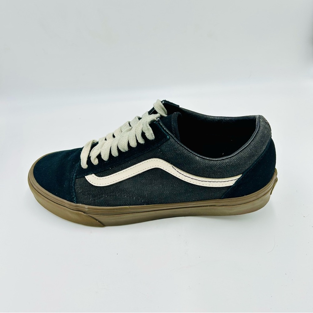 Vans shoes Old Skool sneakers classic low top gray and black men size 10.5 - Picture 6 of 10